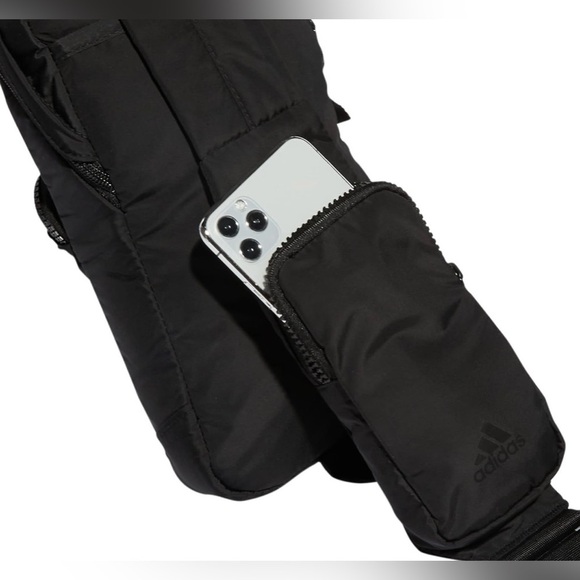 Adidas essential 2 sling crossbody black bag - Picture 5 of 7